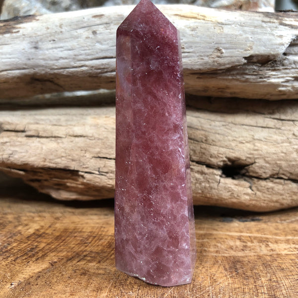 Strawberry Quartz Tower/Point