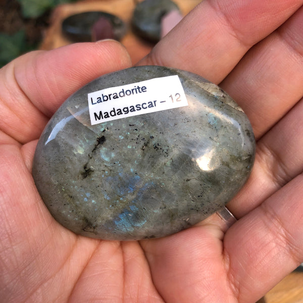 Labradorite pocket stone-#12A