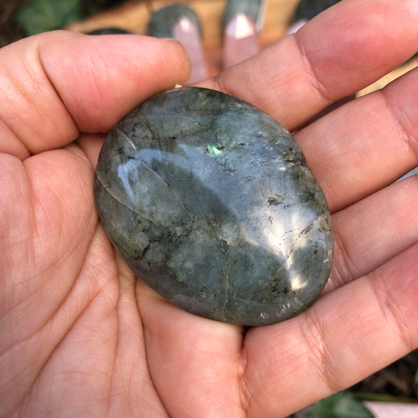 Labradorite pocket stone-#9