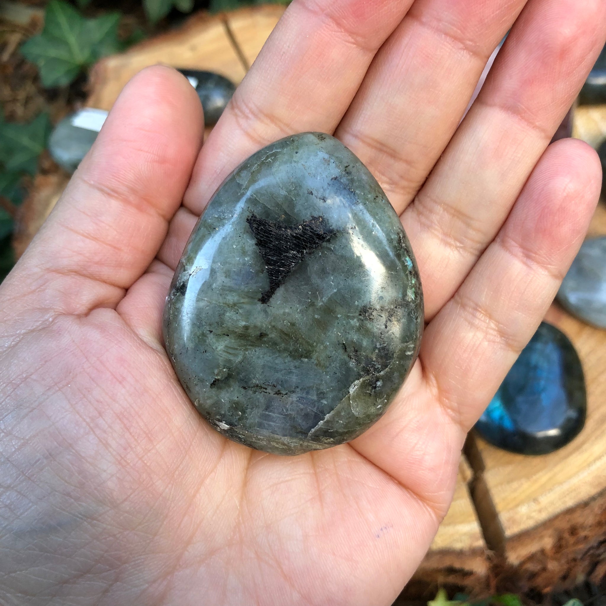Labradorite pocket stone-#3