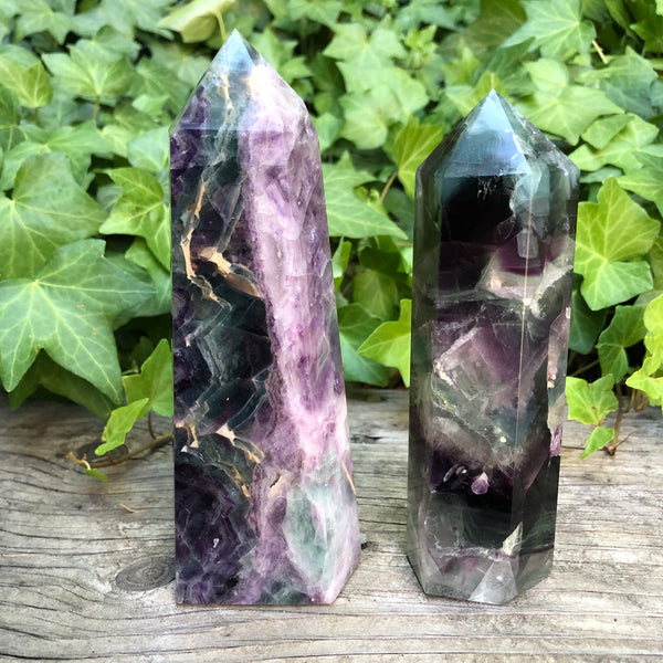 Flourite Tower 5.75 inches