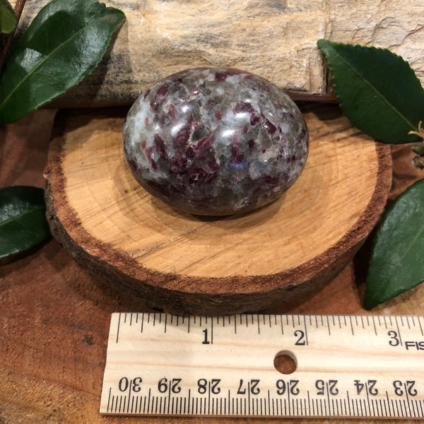 Rubellite Pink Tourmaline Palm stone