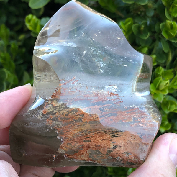 Smokey Quartz Flame Crystal (PROTECTION)